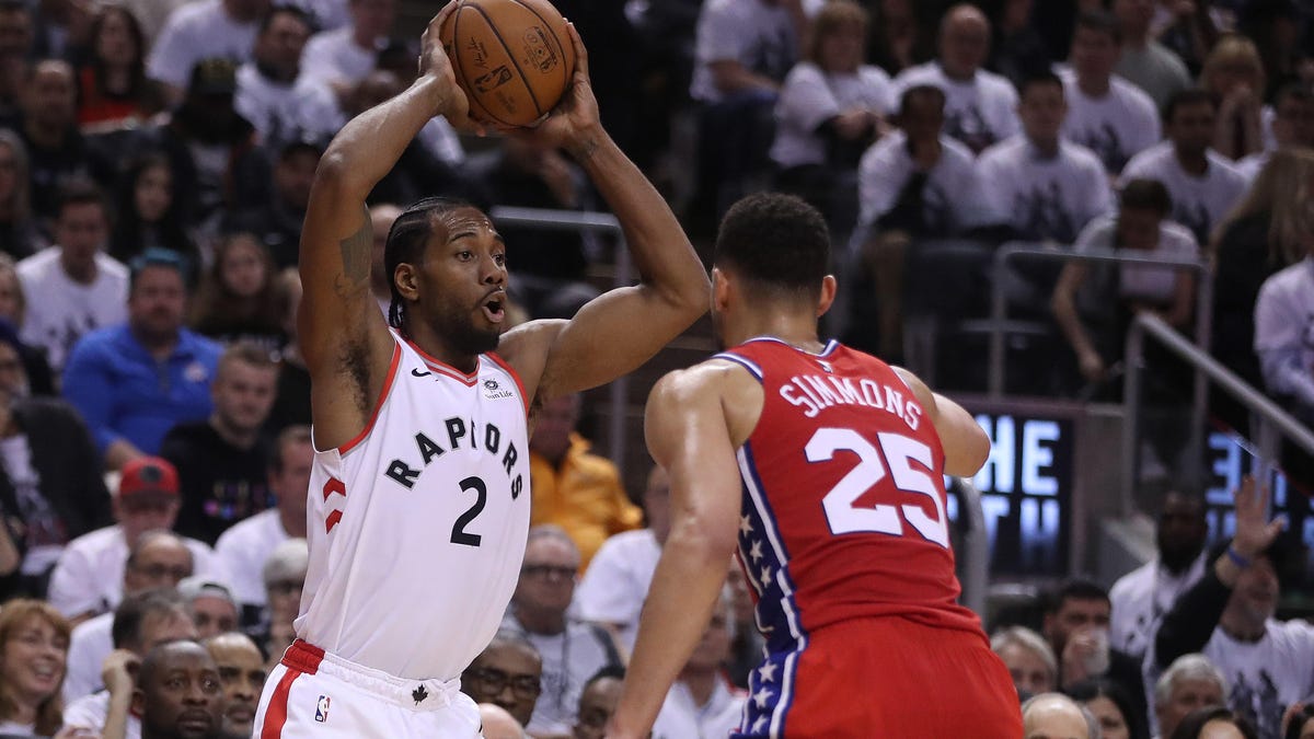 Toronto Raptors beat the Philadelphia 76ers 92-90 in game seven of their second round series in the NBA play-offs