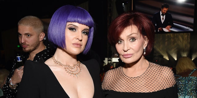 Sharon Osbourne, right, revealed how her daughter, left, and new grandson are doing.