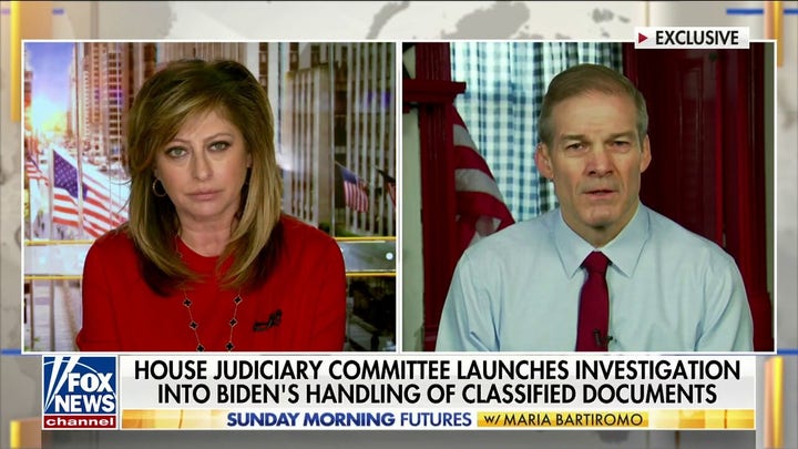 Jim Jordan launches investigation into Biden's handling of classified documents