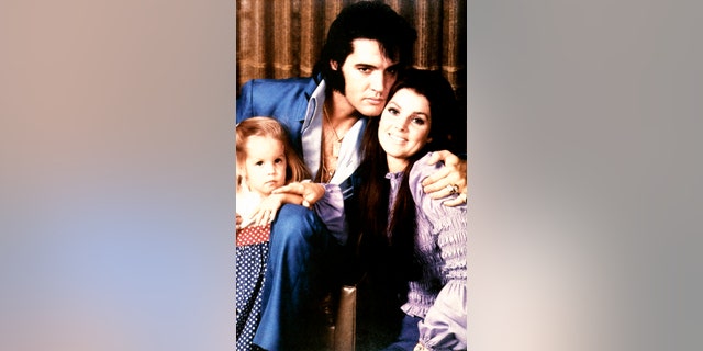 The daughter of Elvis and Priscilla Presley died Jan. 12 at age 54. The family is pictured here in 1970.