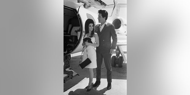 Priscilla Presley and Elvis separated in 1972.