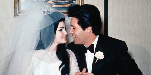 Priscilla and Elvis Presley married in 1967.