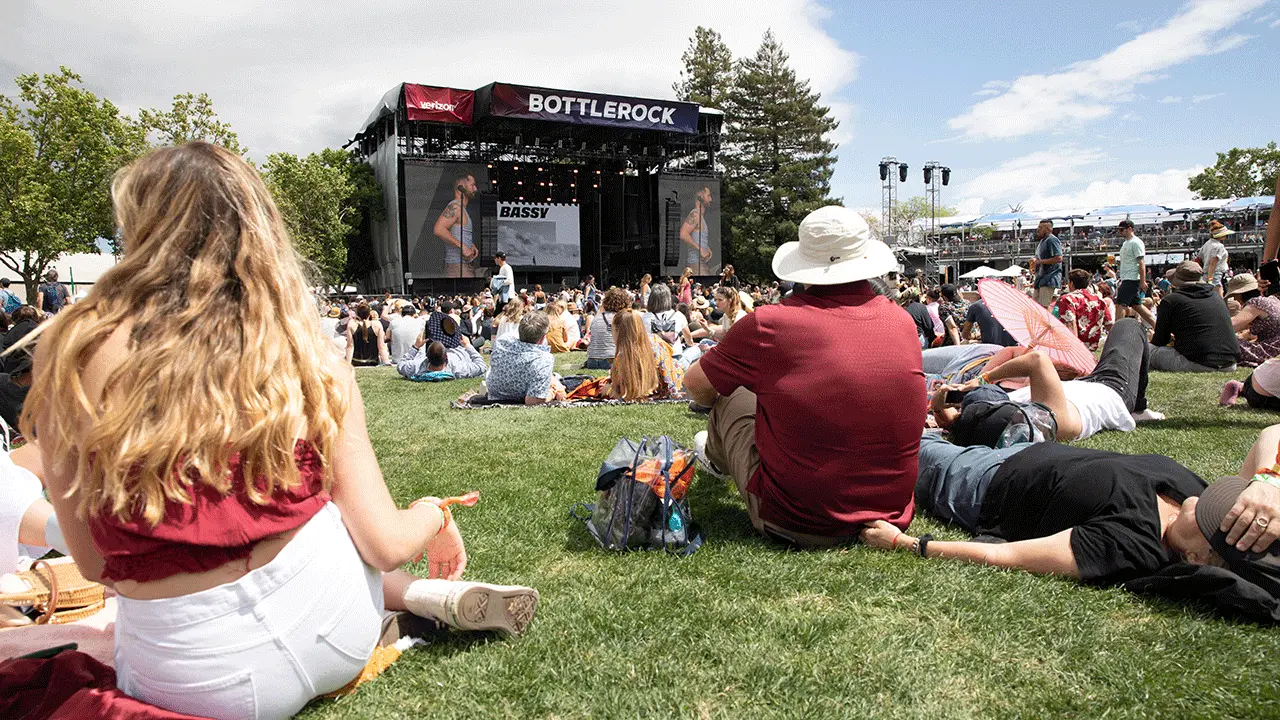The BottleRock festival is set to take place from May 26 to May 28, 2023.