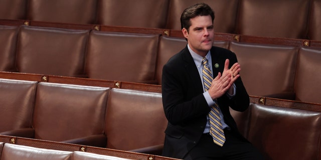 "If Democrats join up to elect a moderate Republican, I will resign from the House of Representatives. That is how certain I am," Rep.-elect Matt Gaetz said. "I can ensure your viewers that will not happen."
