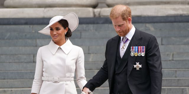 The Duke and Duchess of Sussex reside in California with their two children.