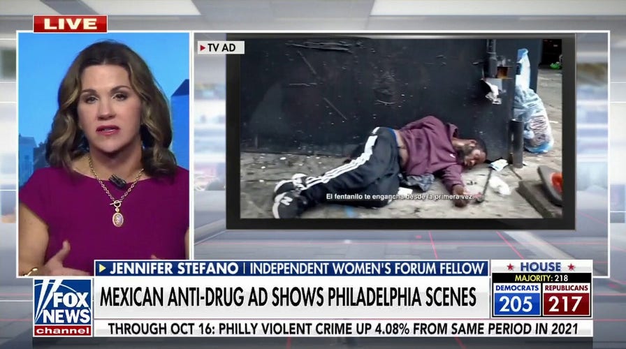 Mexico anti-drug commercial using video from Philadelphia shows city has become ‘shame of the nation’: Jennifer Stefano