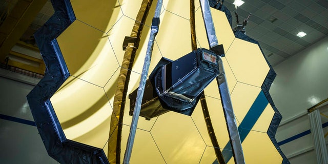 The James Webb Space Telescope seen on March 5, 2020. 