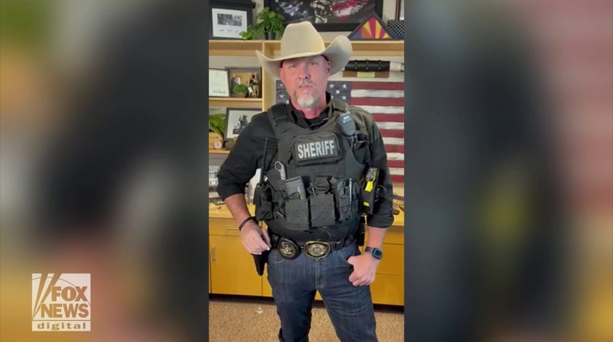 Sheriff Mark Lamb’s urgent message to Biden as the president visits the border 