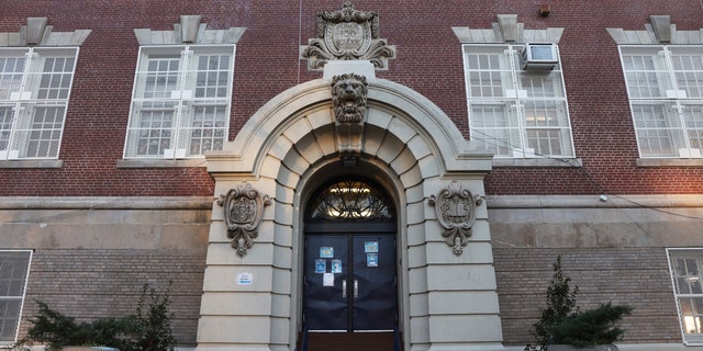A public school is seen in Brooklyn on Nov. 18, 2020, in New York City. 