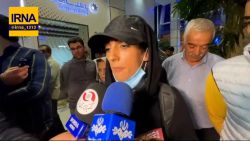 video thumbnail elnaz rekabi tehran arrival