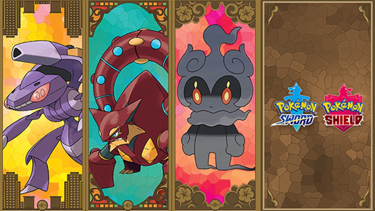 Art of Genesect, Volcanion and Marshadow