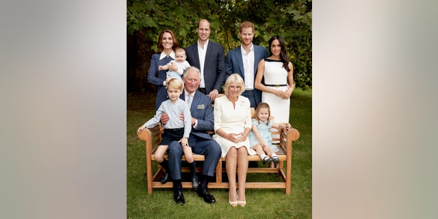 Clarence House family photo included royal family members