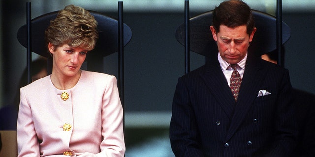 Charles claimed in his own 1994 biography that he was forced into the marriage with Princess Diana (seen in 1991) by his late father, Prince Philip.