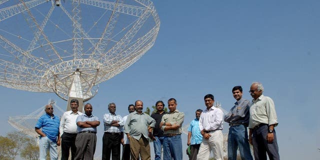 Scientists involved in the GMRT upgradation project.