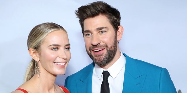  John Krasinski and Emily Blunt co-starred in the 2018 film "A Quiet Place."