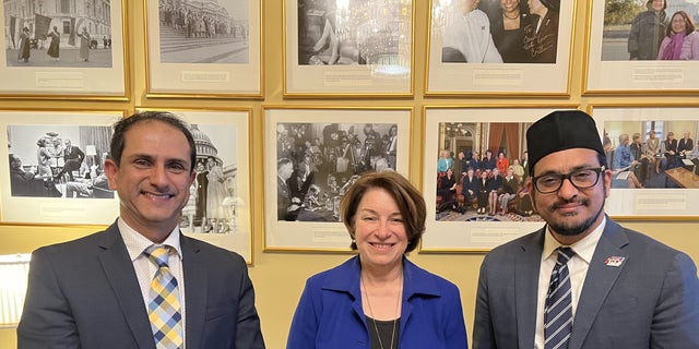 Sen. Amy Klobuchar, D-Minn., meets with IRF advocates. (IRF Summit)