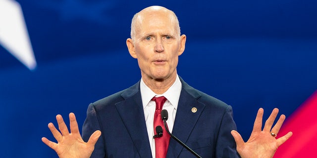 Sen. Rick Scott was the only Republican up for re-election whose seat isn't considered "lean Republican."