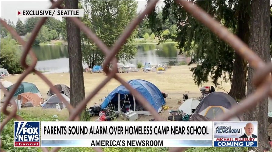 Seattle homeless encampment near school grows as school year set to begin