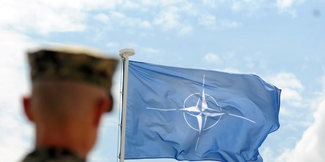 NATO peace-keeping mission KFOR marks the 20th anniversary of their formation during a ceremony in Pristina, Kosovo, June 11, 2019.