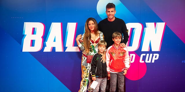 Shakira and Gerard Piqué share two children, Milan Piqué Mebarak and Sasha Piqué Mebarak.