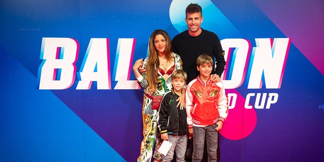 Shakira and Gerard Piqué have two sons together.