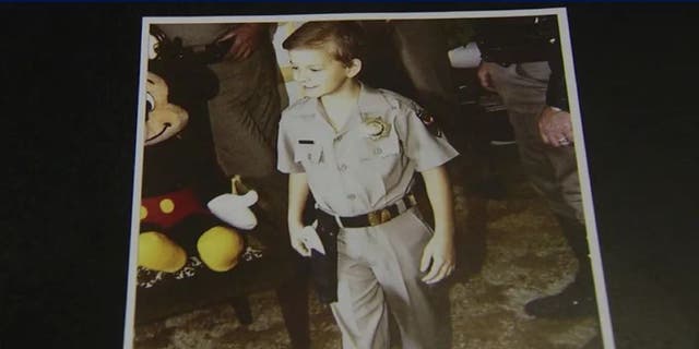 Christopher James Greicius after being made an honorary Arizona DPS officer