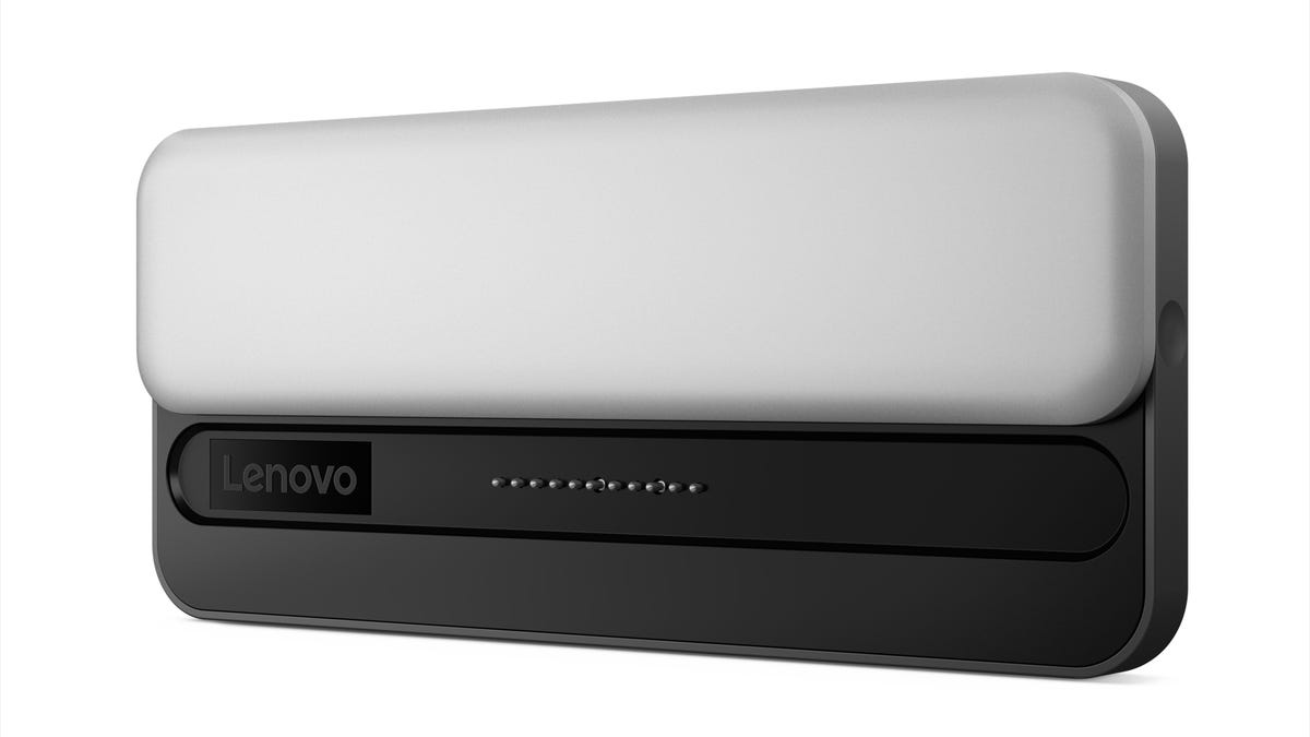 Lenovo's new Magic Bay Light laptop attachment
