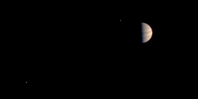 This is the final view taken by the JunoCam instrument on NASA's Juno spacecraft before Juno's instruments were powered down in preparation for orbit insertion. 