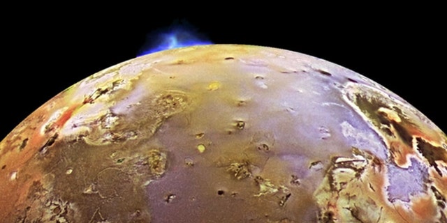 En route to the icy worlds inhabiting the outer regions of our solar system, NASA’s New Horizons spacecraft zipped past Jupiter, catching Io, the planet’s third-largest moon, enduring a volcanic explosion. 