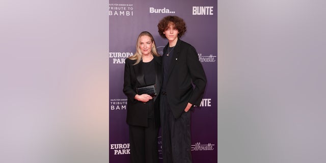 Tatjana Patitz and her son Jonah attended the Tribute to Bambi 2022 in Berlin, Germany in October.