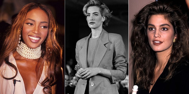 Naomi Campbell, Tatjana Patitz and Cindy Crawford were iconic models in the 1990s.