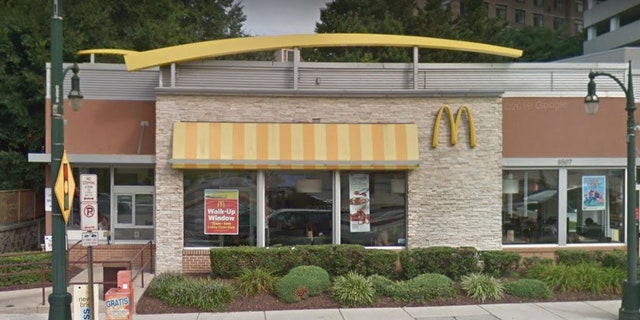 Three men were reported stabbed inside a McDonald's restaurant in Silver Spring, Maryland, early Tuesday.