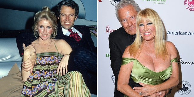 Suzanne Somers said she's "still smiling" 55 years into her relationship with Alan Hamel.