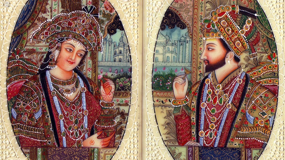 Mumtaz Mahal and Shah Jahan 