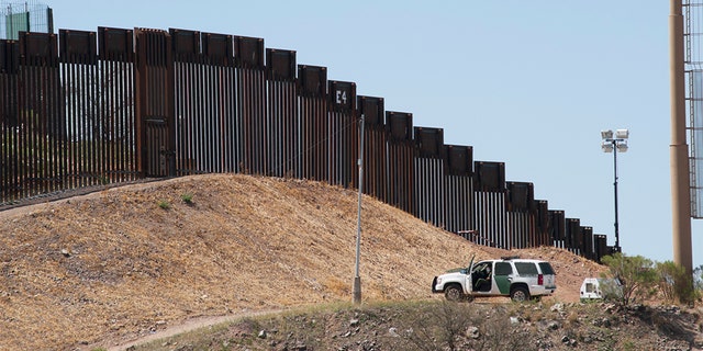 A border fence in Nogales, Ariz. A Border agent shot a Russian citizen allegedly attempting to cross the U.S.-Mexico border in Arizona on Thursday.