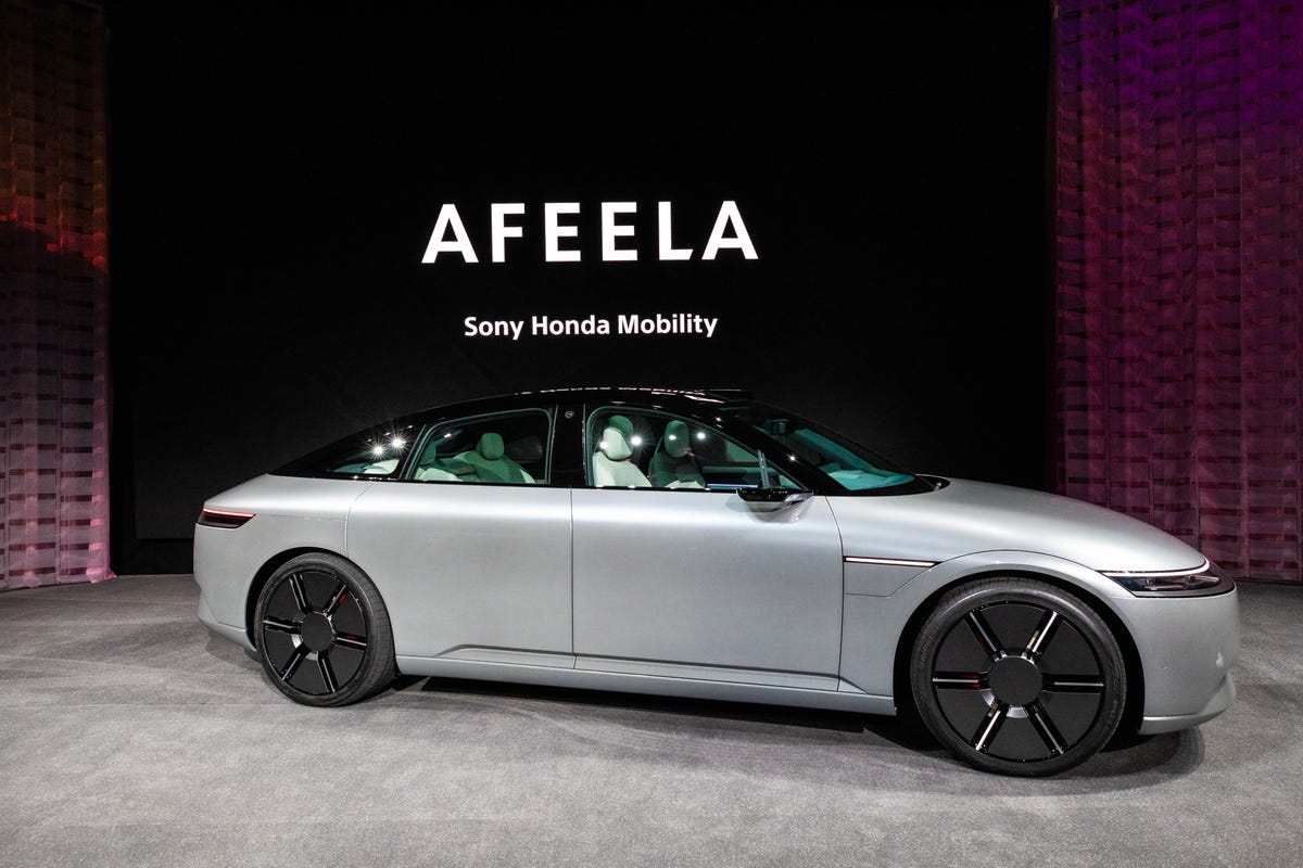Afeela Sony car announced at CES 2023