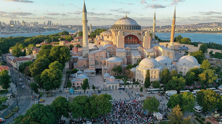 Hagia Sophia architecture  