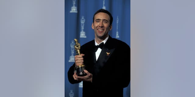 Nicolas Cage earned an Academy Award for his role in "Leaving Las Vegas."