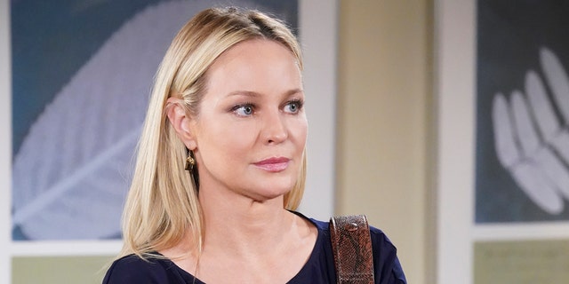 Sharon Case can't believe she's celebrating another milestone anniversary on the show, saying she remembers being there for the 25th anniversary.
