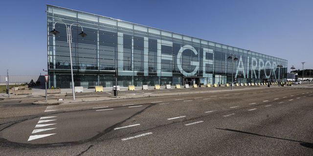 Liege Airport in Grace-Hollogne, Belgium, in July 2019.