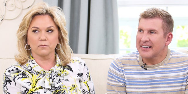 On his podcast with wife Julie, "Chrisley Confessions," Todd Chrisley touched upon the legal woes he is facing and putting his faith in God.