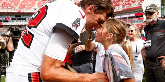 Tom Brady shares his daughter, Vivian, 10, with Gisele Bündchen.