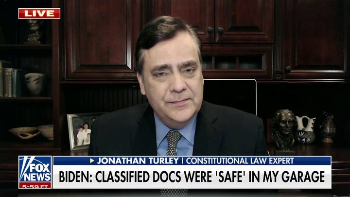 Jonathan Turley: Impossible to defend keeping classified material with a Corvette
