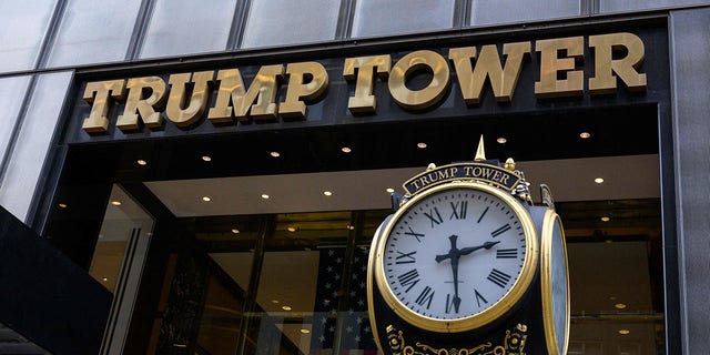 A view of Trump Tower in New York City on January 13, 2023. 