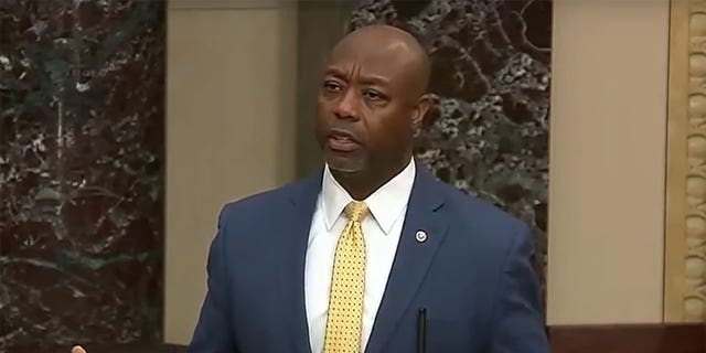 On Monday, January 30, 2023, Sen. Tim Scott, R-S.C., spoke on the Senate Floor following the release of footage showing Memphis police's fatal beating of Tyre Nichols. 