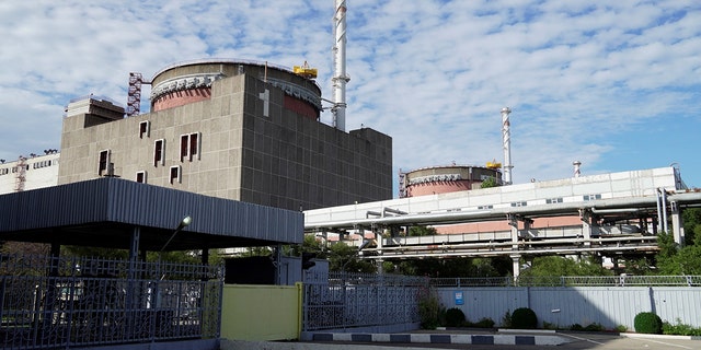 The Zaporizhzhia Nuclear Power Plant in Enerhodar on Sept. 11, 2022.