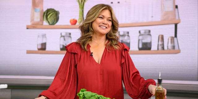 Valerie Bertinelli appears on the "Today" show.