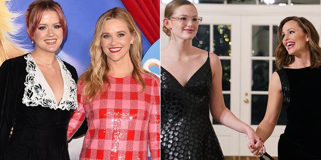 Reese Witherspoon and Jennifer Garner's daughters, Ava Phillippe and Violet Affleck, respectively, are spitting images of their mothers.