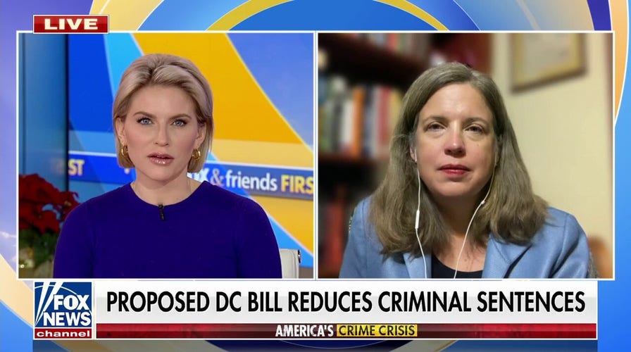 Proposed DC bill reduces criminal sentences 