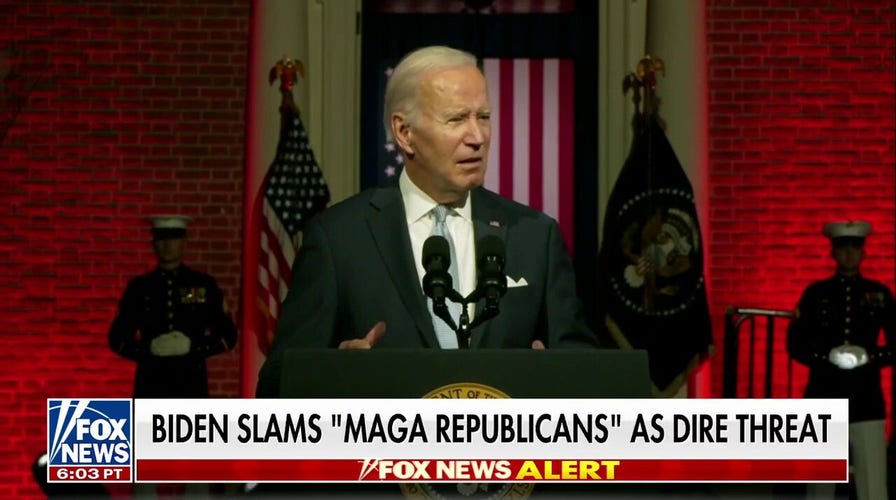 Biden unleashes on 'MAGA Republicans,' calls them threat to democracy